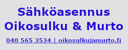 Sähköasennus Oikosulku & Murto logo